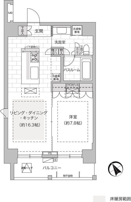 ブランシエスタ駒込 1001
