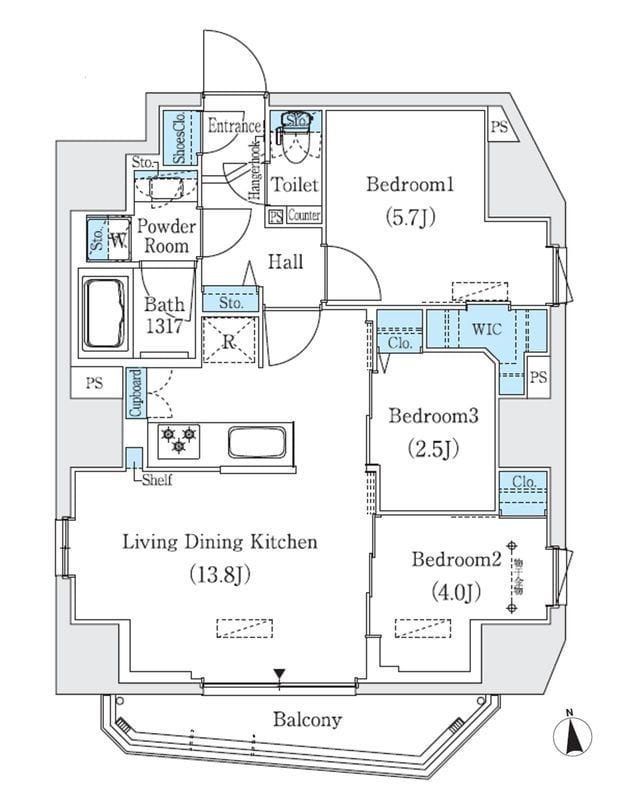 プライムブリス新御徒町 1401