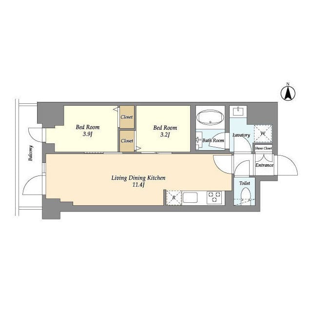 ドゥーエ南砂町Ⅱ 602