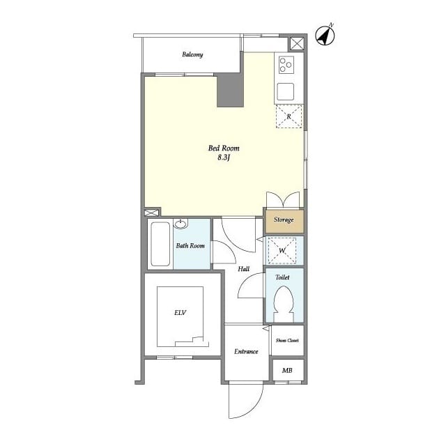 BPRレジデンス水天宮前 206