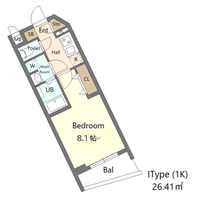 Alivis新江古田 109