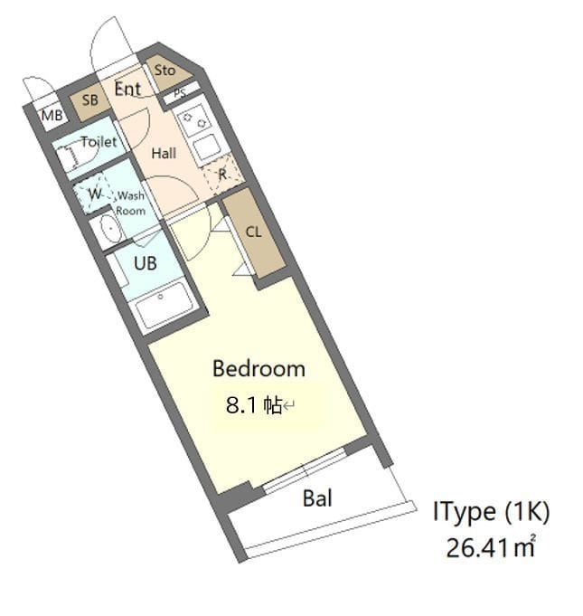 Alivis新江古田 109