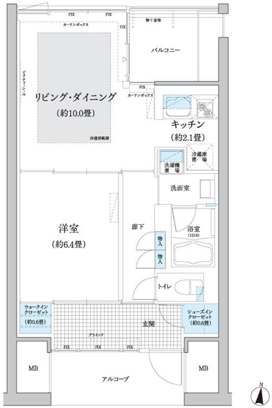 ガーデニエール砧 WEST 211