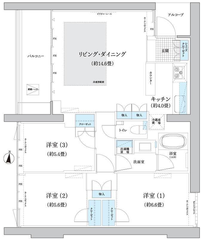 ガーデニエール砧 WEST 327