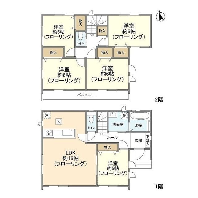 Kolet柏五條谷#09 15.8万円/入力なし/なし 間取り図