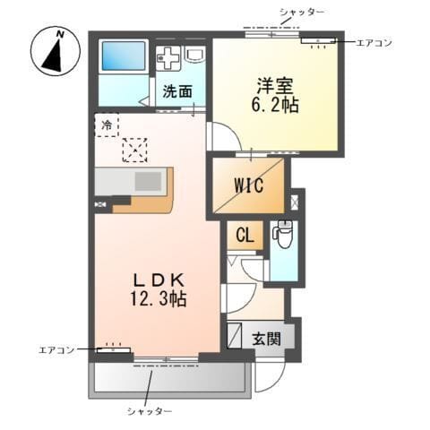 (仮称)柏市船戸 新築アパート 101 間取り図