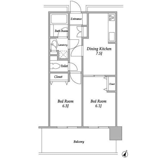 プラザタワー勝どき 2708