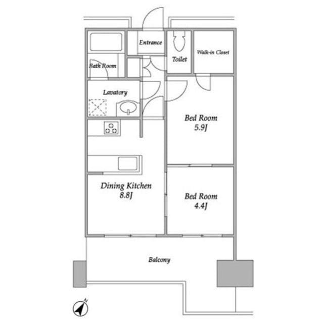 プラザタワー勝どき 2903