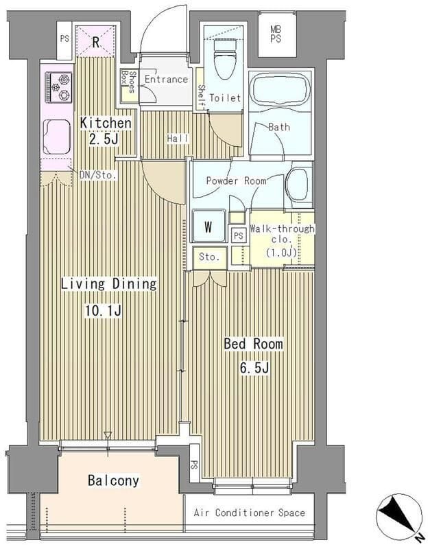 リベルテ月島 1002