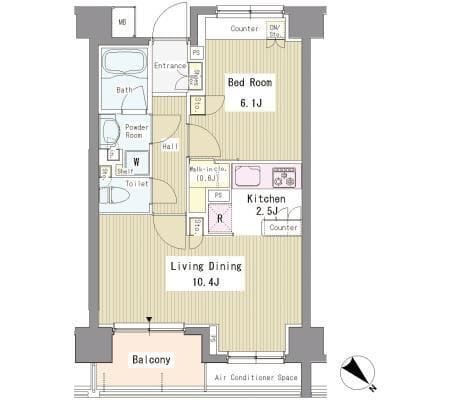 リベルテ月島 706