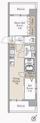 JMFレジデンス蔵前二丁目 0903