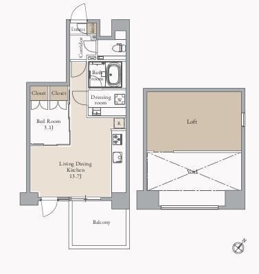 JMFレジデンス蔵前二丁目 1302