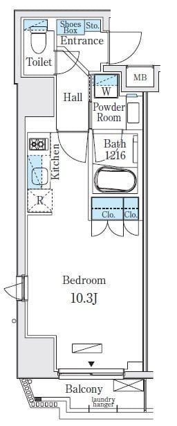 グレイスコート岩本町 1001