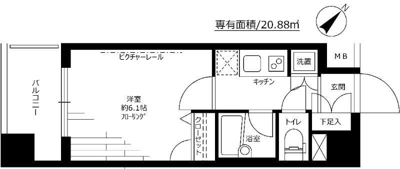 コンシェリア大森山王 201