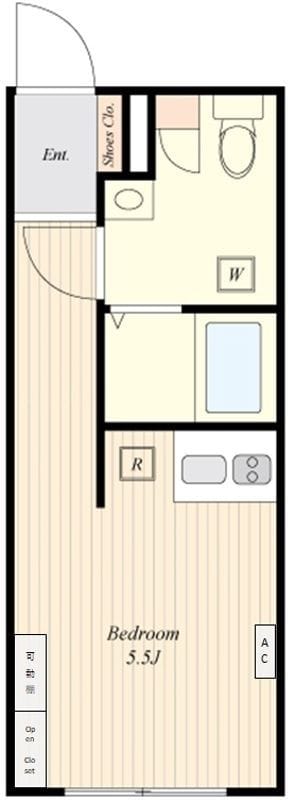 HW.HILLS(町屋Ⅱ) 301 間取り図