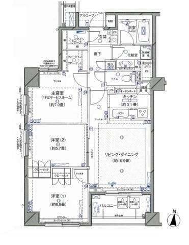クレッセント池上Ⅱ 301
