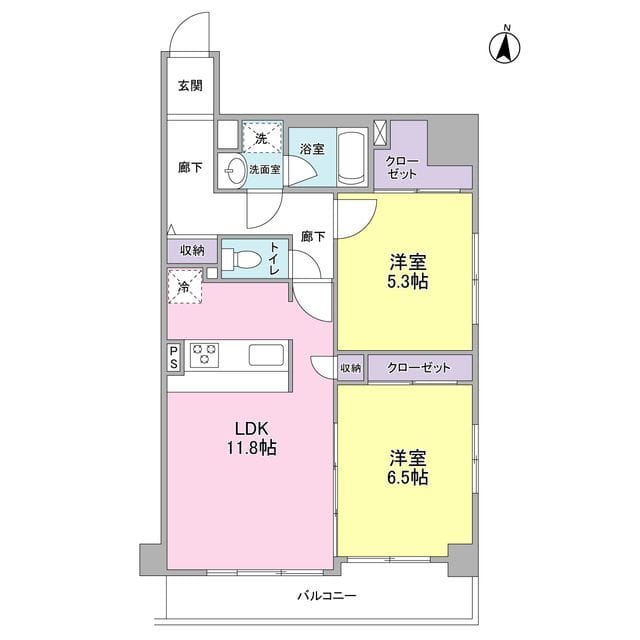 ボヌール都立大学弐番館 207