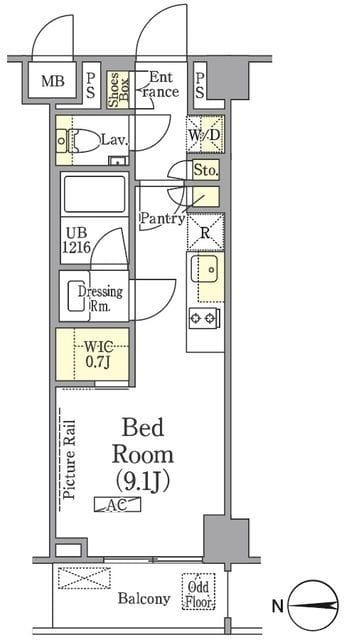 ザ・パークワンズ高輪 103