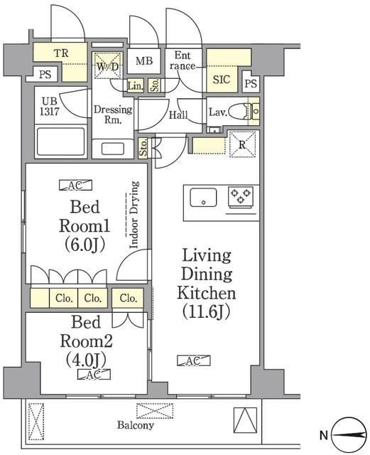 ザ・パークワンズ高輪 502