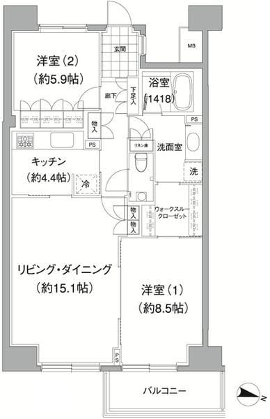 アビティ目黒 711