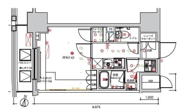 フェルクルールプレスト池袋WEST 403
