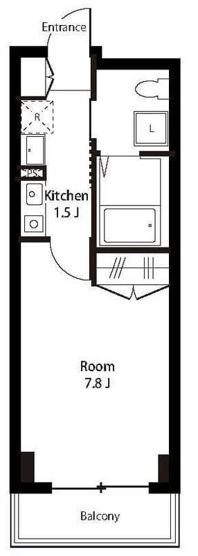 アンビックスつつじヶ丘 A棟 1210 間取り図