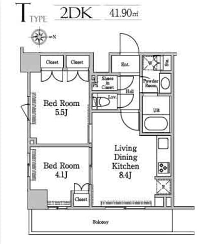 レジディア南品川Ⅱ 0803