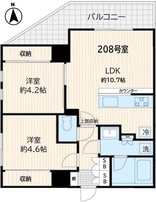アルカンシエル新宿大京町 208