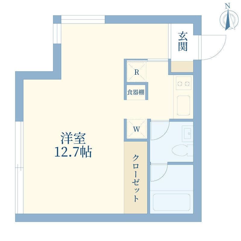 STUDIO D’ART YOYOGI 201 間取り図