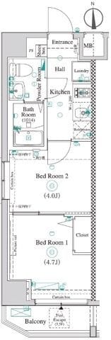 アンベリールマーロ北綾瀬Ⅱの写真