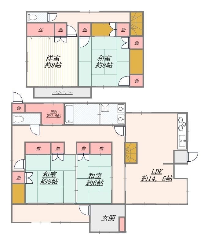 鹿浜3丁目戸建 1