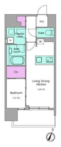 デュオフラッツ飯田橋EAST 0501