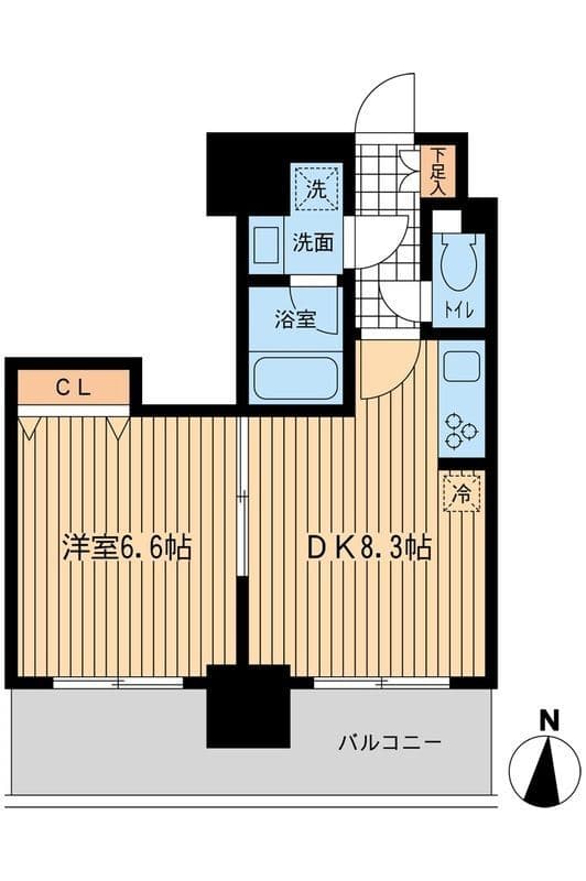 KDXレジデンス大山 0304 間取り図