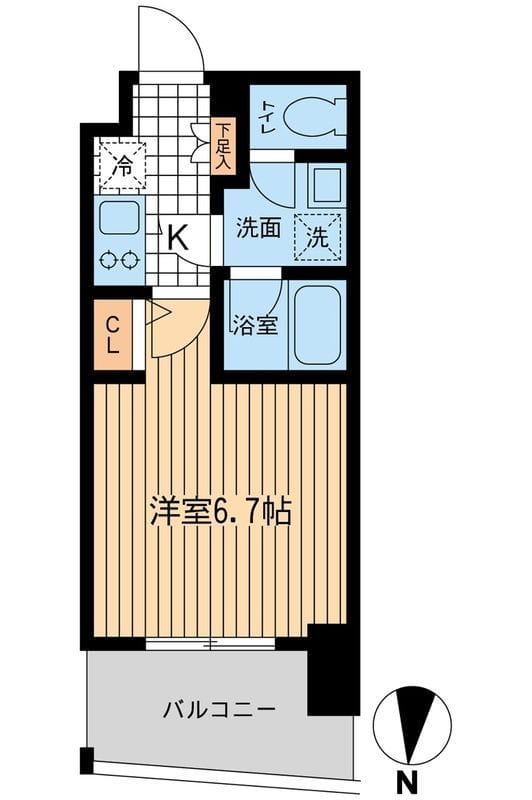 KDXレジデンス大山 0309 間取り図