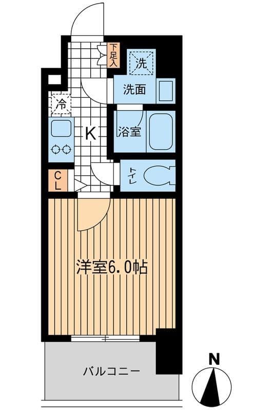 KDXレジデンス大山 1304 間取り図