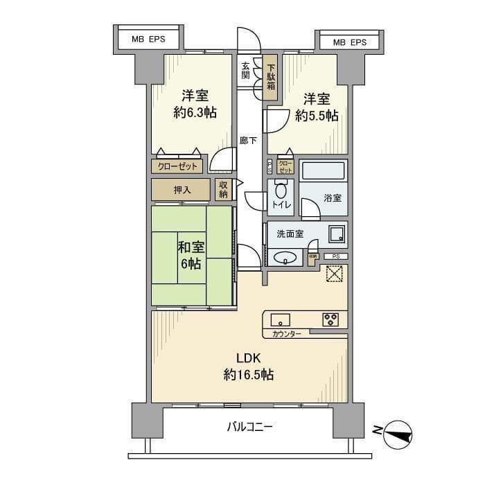 ラフィーネハイツ 0