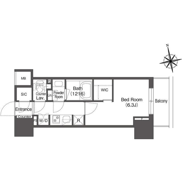コンフォリア東上野 1309