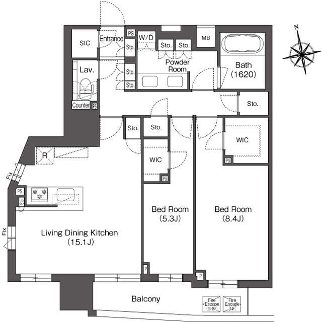 コンフォリア東上野 1514