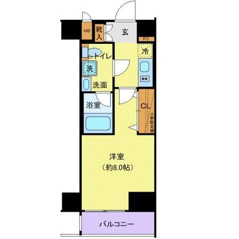 ディアレイシャス尾久駅前 202 間取り図