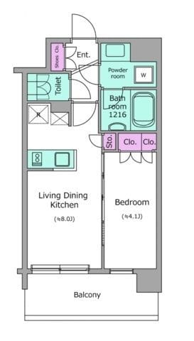 ドゥーエ菊川 0204