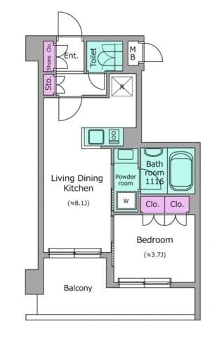 ドゥーエ菊川 0503