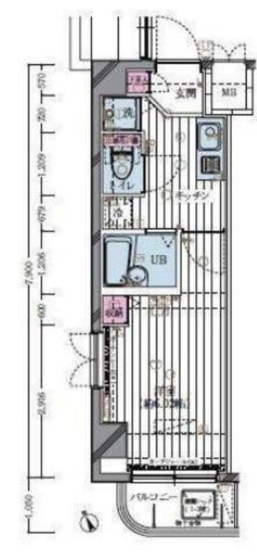 リヴシティ平和島 201