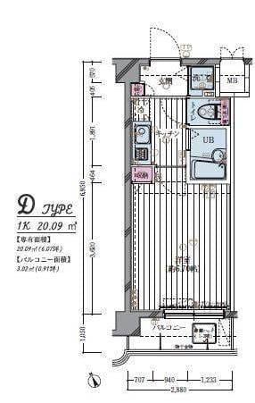 リヴシティ平和島 306