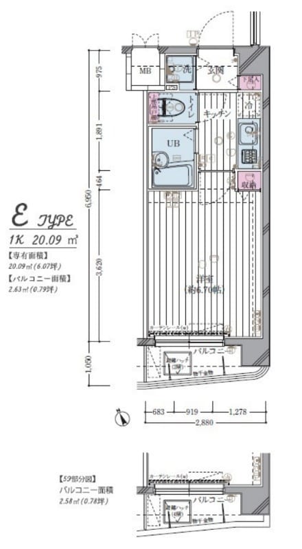 リヴシティ平和島 506