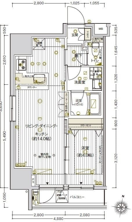 ヴァレッシア上野NorthcityⅡ 704