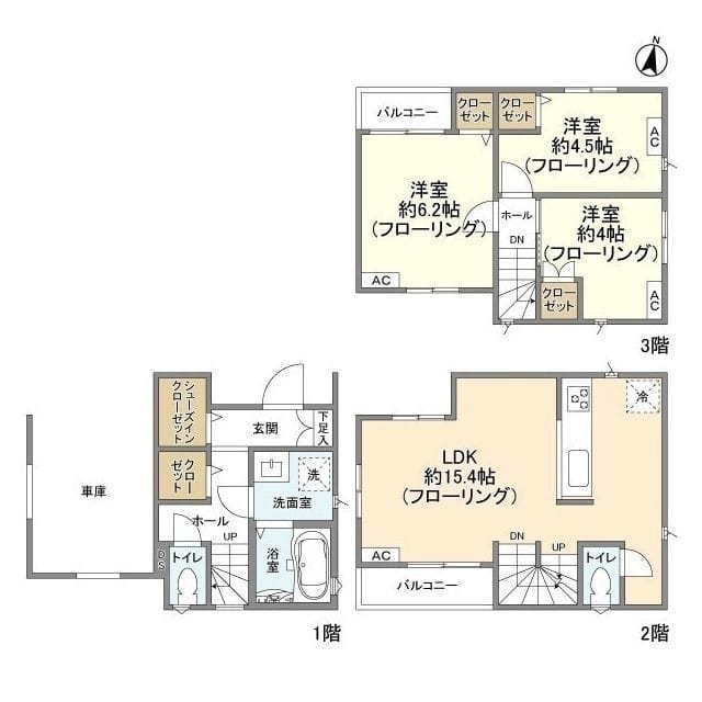 Kolet川口中青木#09 20万円/入力なし/なし 間取り図