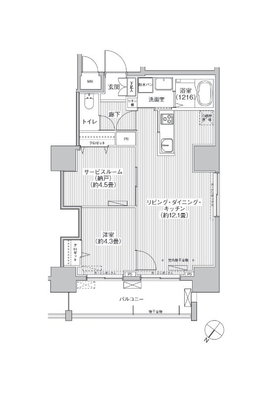 グランデュール富士 1001