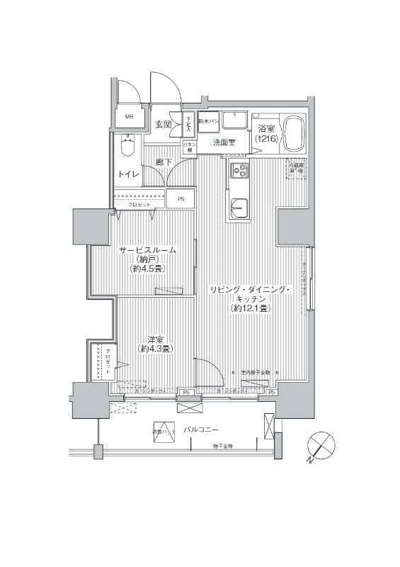 グランデュール富士 1101