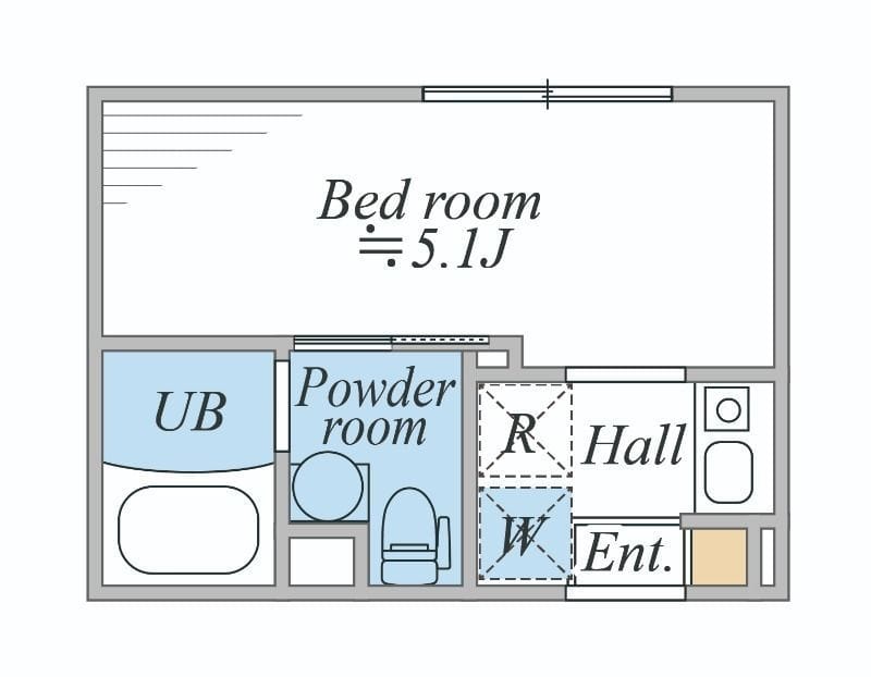 LEGALAND阿佐ヶ谷 404 間取り図