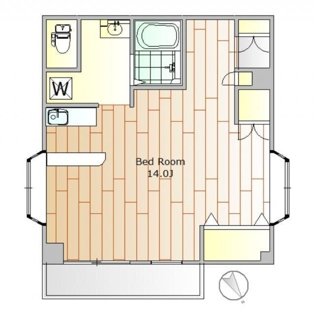 ビコーハイム中央の写真